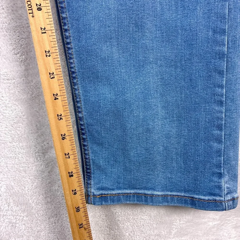 Levis 506 Jeans Men 36x30 Faded Whiskered Straight Leg Classic Preppy